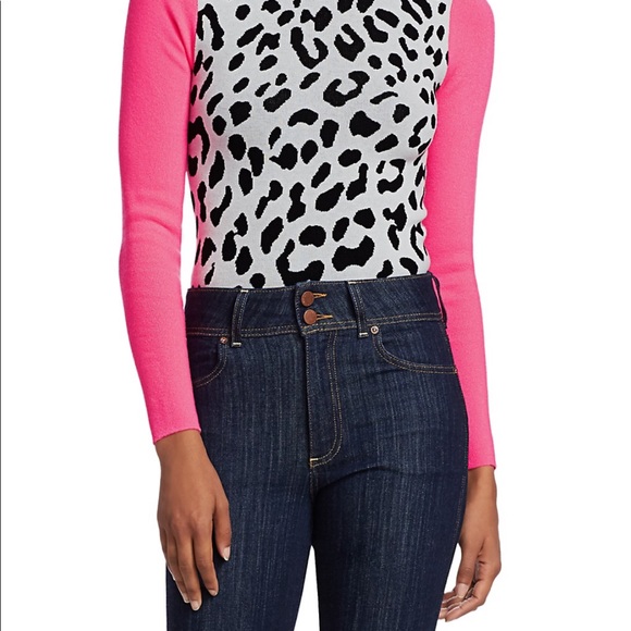 Ciara Leopard Print Sweater BNWT SZ XS. - Picture 3 of 8